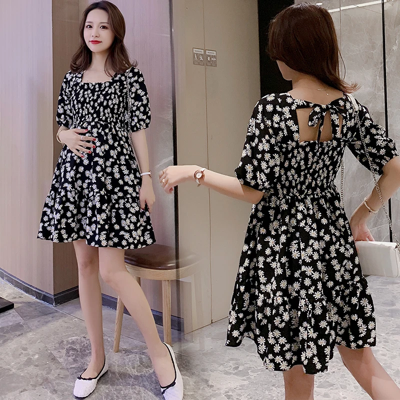 2020 модные летние красивые шифоновые рубашки для беременных размера плюс с