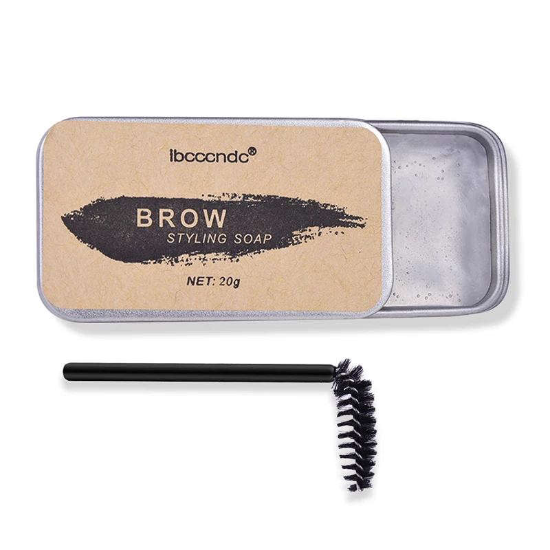 

3D Feathery Brows Eyebrow Shaping Makeup Gel Soap Waterproof Long Lasting Eyebrow Setting Brushed-Up Brow Defining Tool Kits