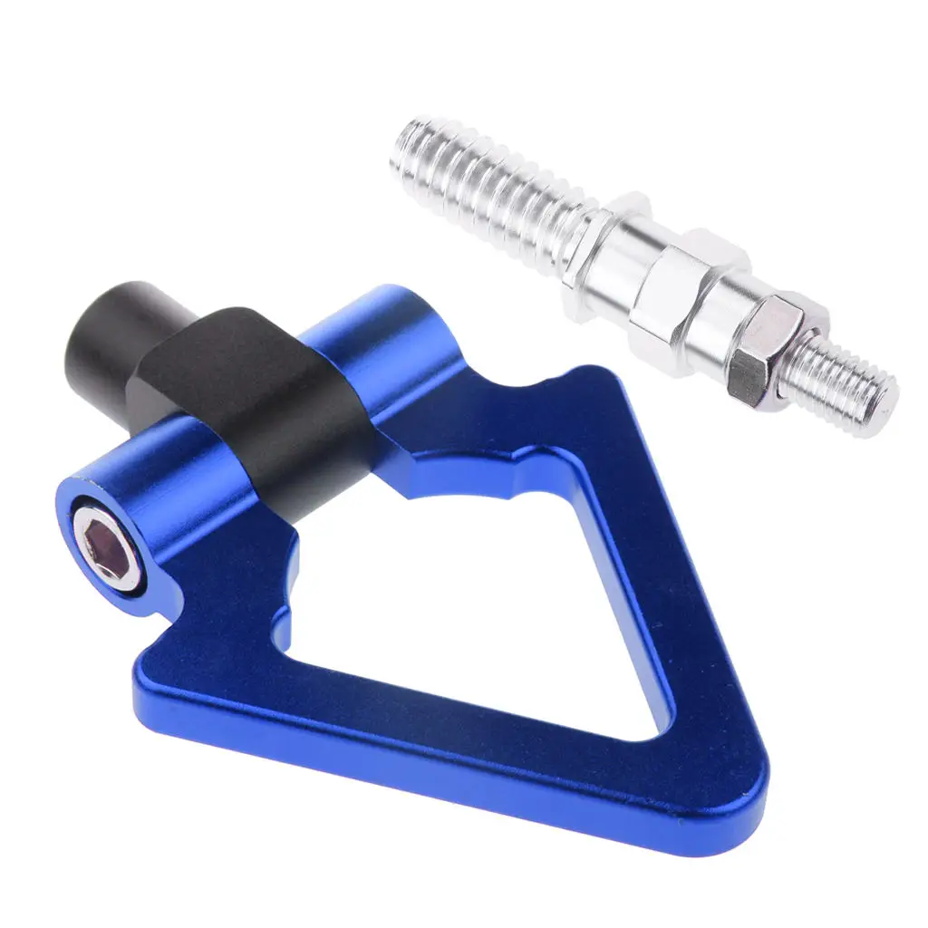 

Universal Aluminum CNC Billet Front Bumper Car Trailer Racing Tow Hook Screw