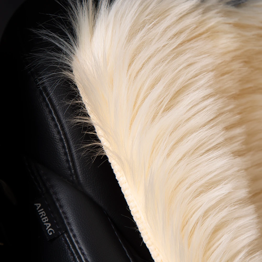 KAWOSEN 2 шт. длинный Чехол для автомобильного сиденья из искусственного меха