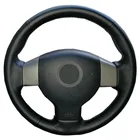 Оплетка рулевого колеса из искусственной кожи для старых автомобилей Nissan Tiida Livina Sylphy Note