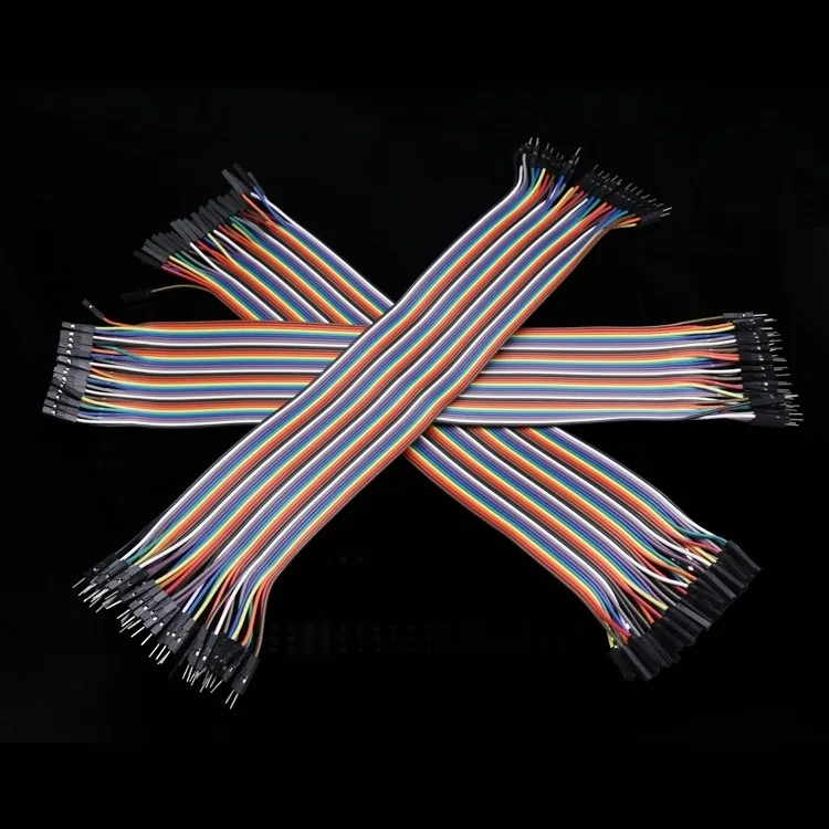 

40Pin Jumper Wire 10 21 30CM Male to Male Female to Female Integrated Cable Kit DIY Electron Line Arduino Colorful