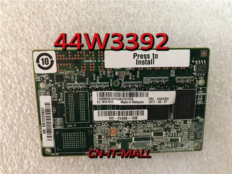 

Pulled 44W3392 1GB Flash Cache Card for x3650M5 M5200 M5210