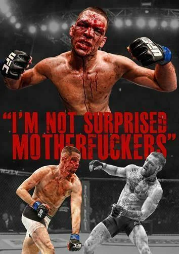 Плакат с натуральным диазом v Conor McGregor Художественная печать Шелковый плакат