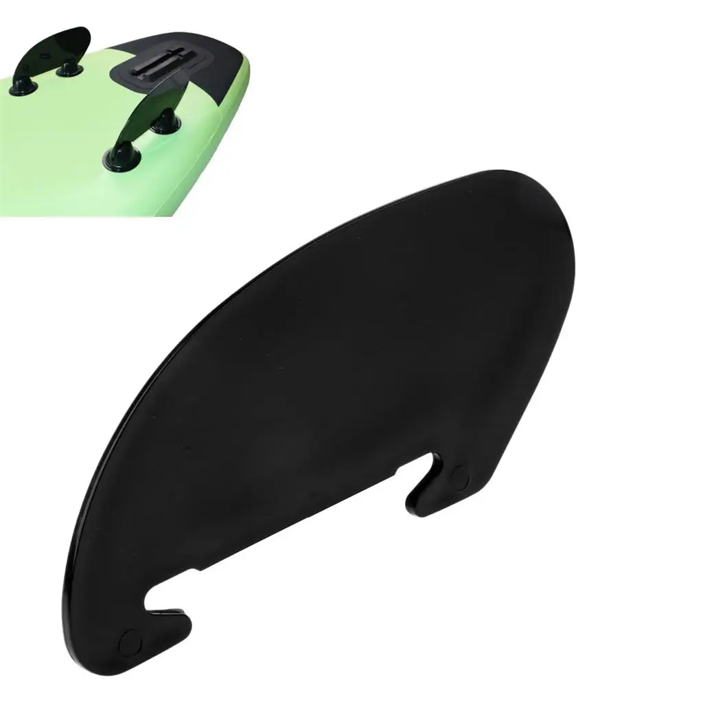 Премиум черный ABS каяк каноэ лодка отслеживание плавник Скег доска для водосбора