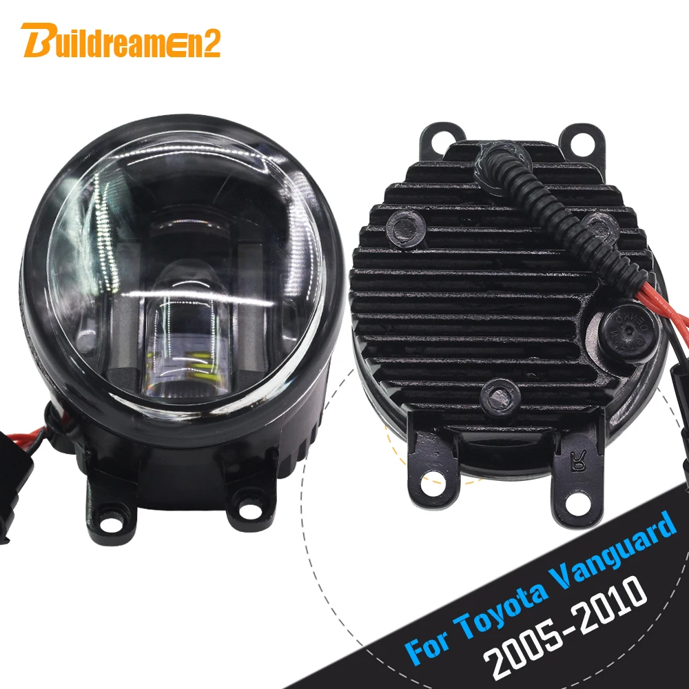 Buildreamen2 для Toyota Vanguard 2005 2010 автомобильные аксессуары светодиодные противотуманные