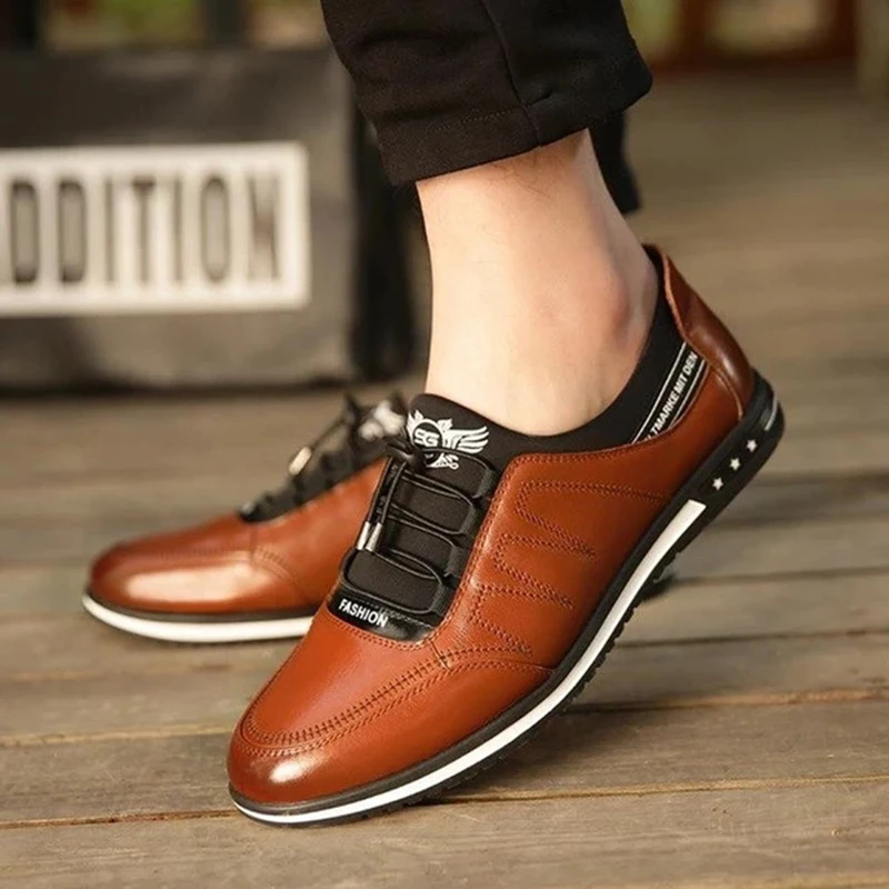 Comfortable Leather Men Shoes Casual Fashion CC-329 | Обувь