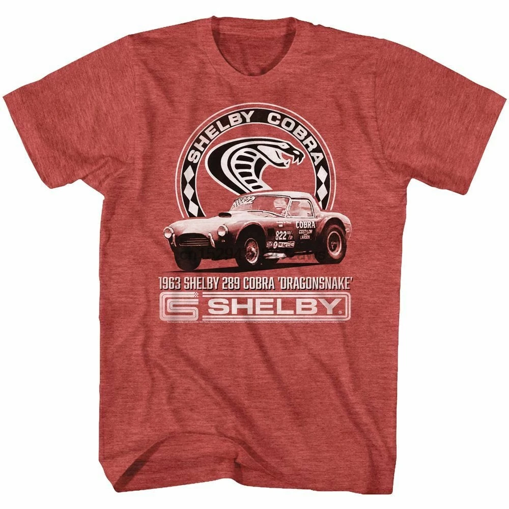 Футболка Carroll Shelby Motors Dragon Snake Red Heather (2)|Мужские футболки| |