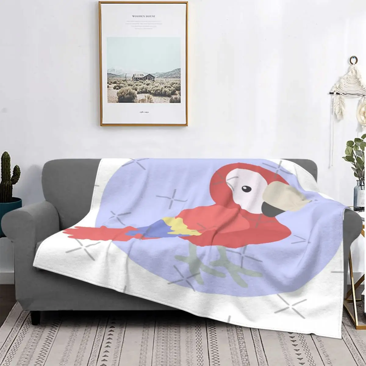 

Manta de loro, colcha de cama a cuadros, manta de cama de verano, toalla de playa de lujo