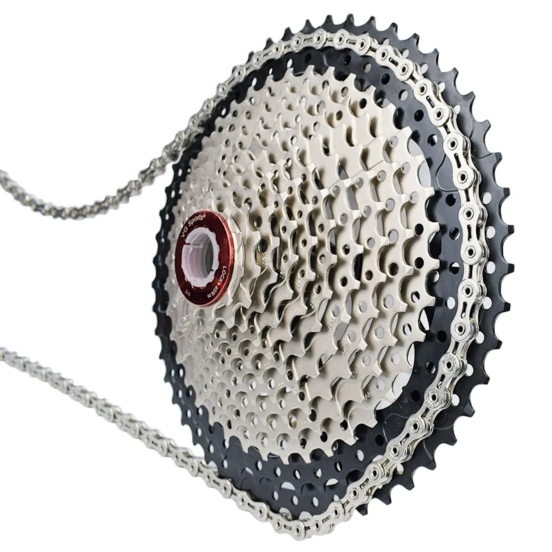 

Vg Sports Ultralight 10 Speed Bicycle Chain Bike Chain Hollow 116L Mountain Mtb Road Bike Chains--10S