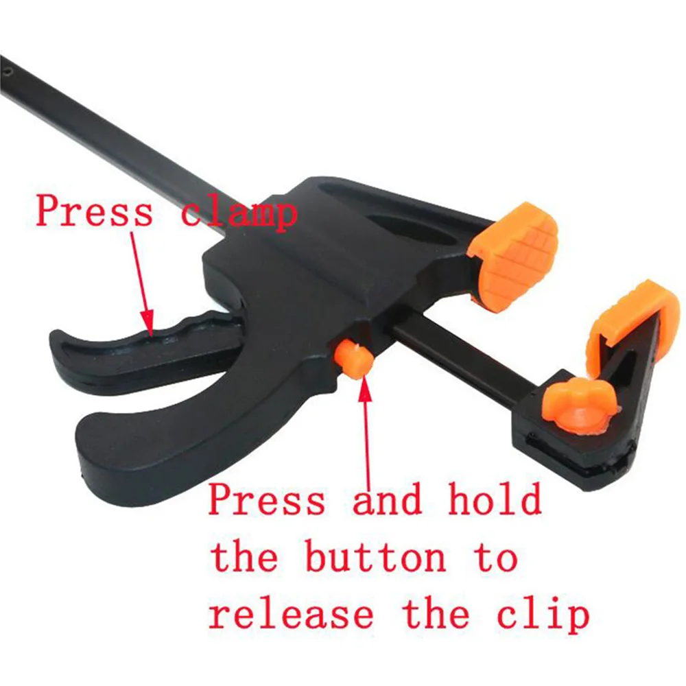 Балочные зажимы для деревообработки 4-дюймовые пластиковые зажим фиксированный