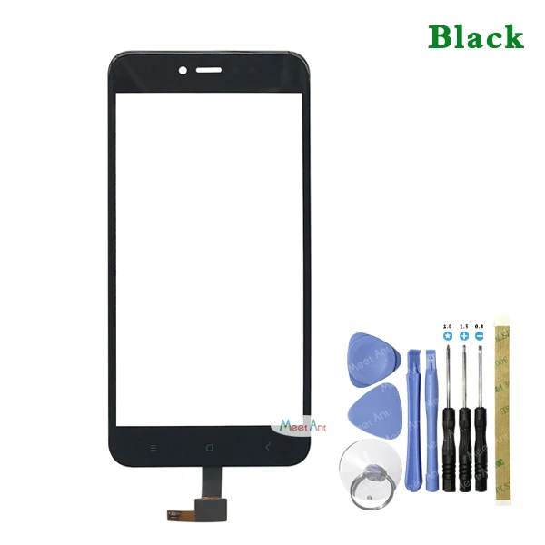 Black Have Tool AAA для Xiaomi Redmi Примечание 5A Prime 5,5 дюймов сенсорный экран дигитайзер сенсор внешняя стеклянная панель объектива Черный Белый Золотой - Цвет: Black Have Tool