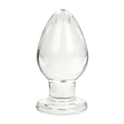 IKOKY, стеклянные товары для секса, массажер простаты, анальная пробка интимные игрушки для женщин, анальная стимуляция