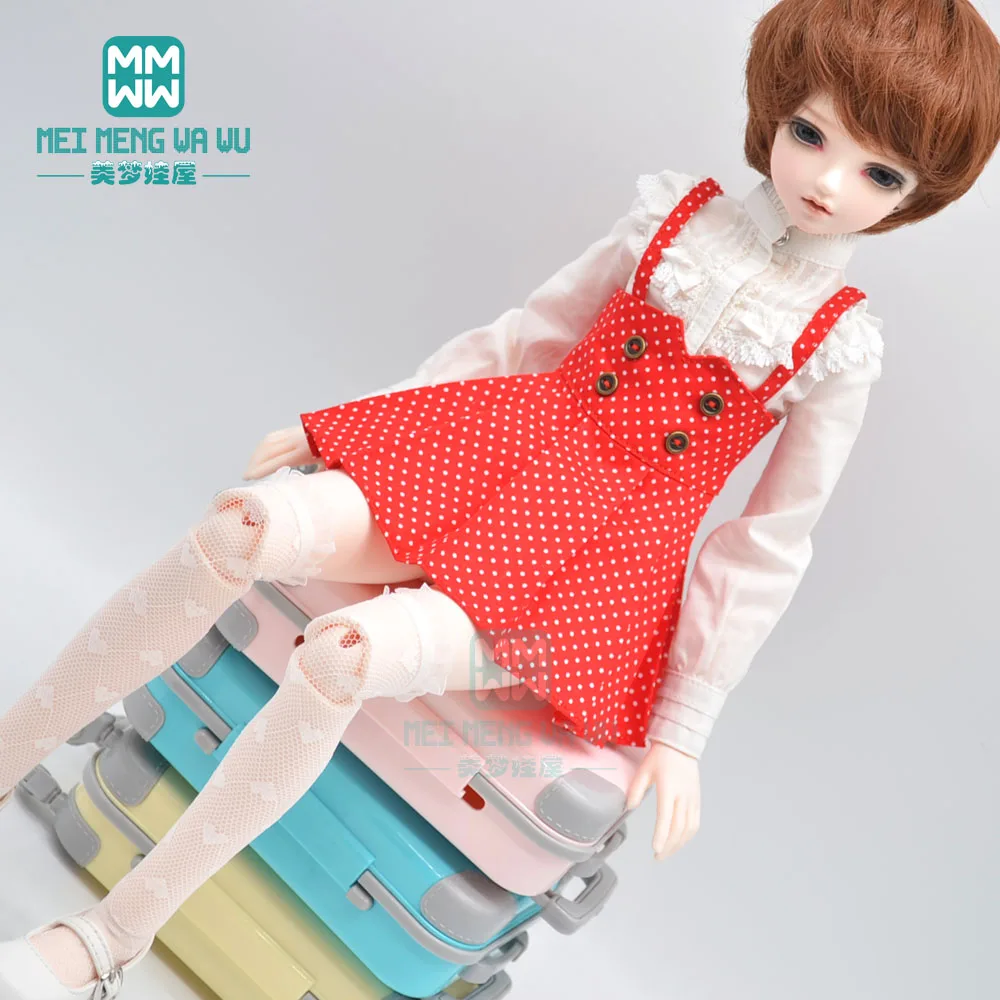 Одежда для куклы BJD подходит 40-45 см 1/4 мsd MK MYOU модные рубашки юбки в горошек на