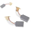 2 шт., 15x10x6 мм Мини сверлильный Замена для электрической мясорубки угольные щётки, а также смазывайте механизм запасные Запчасти для электрических двигателей роторный инструмент