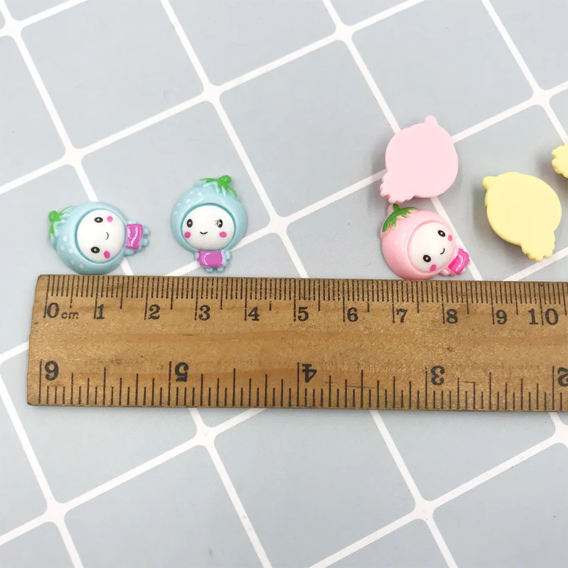 50 штук искусственный бриллиант из смолы кабошон Kawaii для девочек с героями