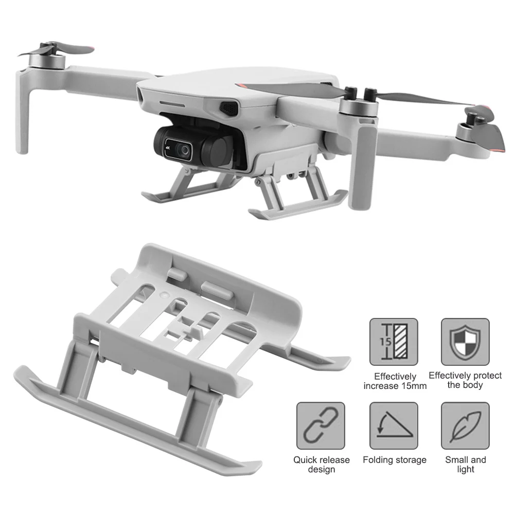 

Drone Accessories Foldable Landing Gear Lengthened Height Anti-scratch Bracket Suitable For DJI MINI SE / MINI 2 / Mavic Mini