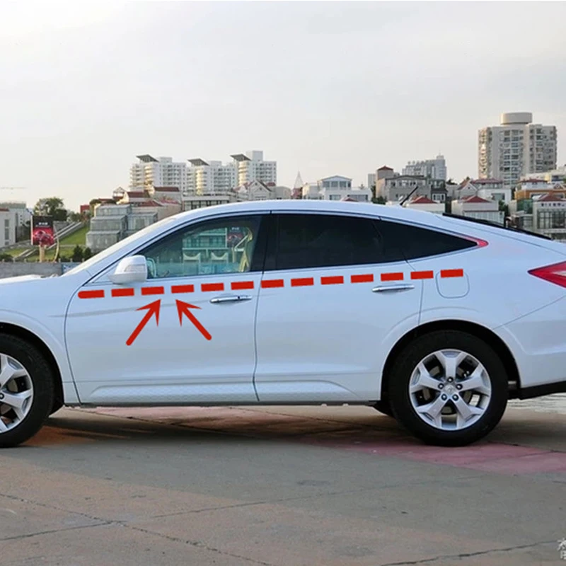 

For Crosstour 2010-15 Window Weatherstrip Molding Trim Outer Chrome