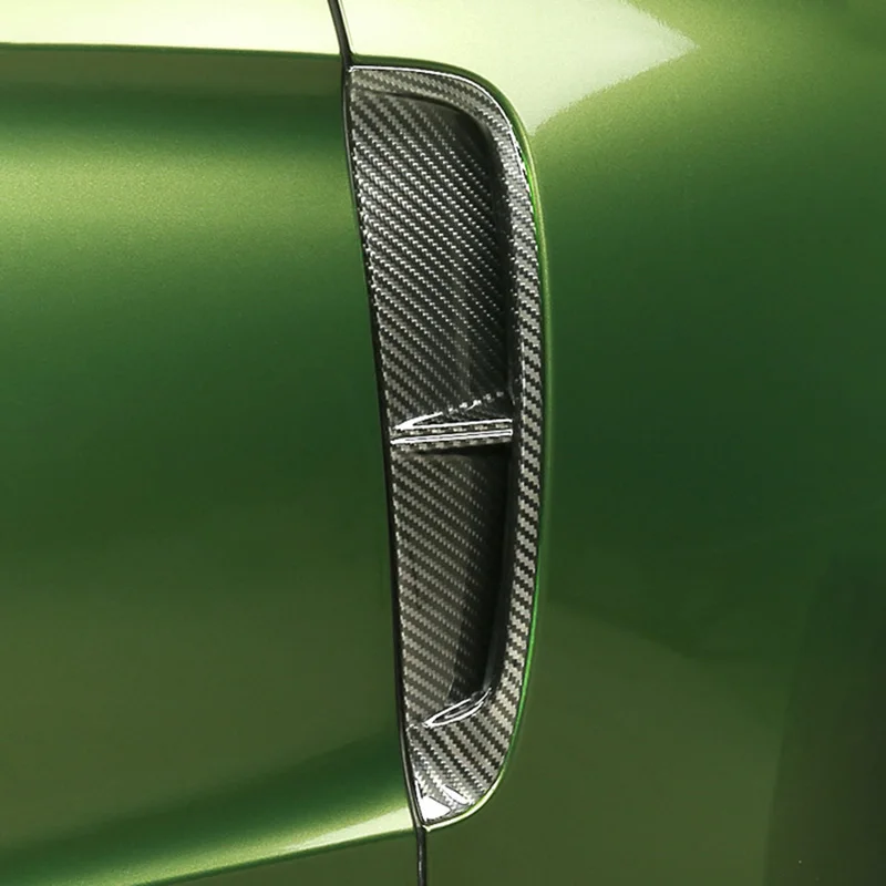 Боковое крыло для автомобиля из углеродного волокна декорирование