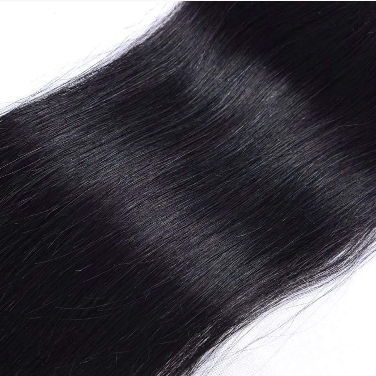 Накладные пряди из перуанских человеческих волос с эффектом попрыгивания Ким K 2x6