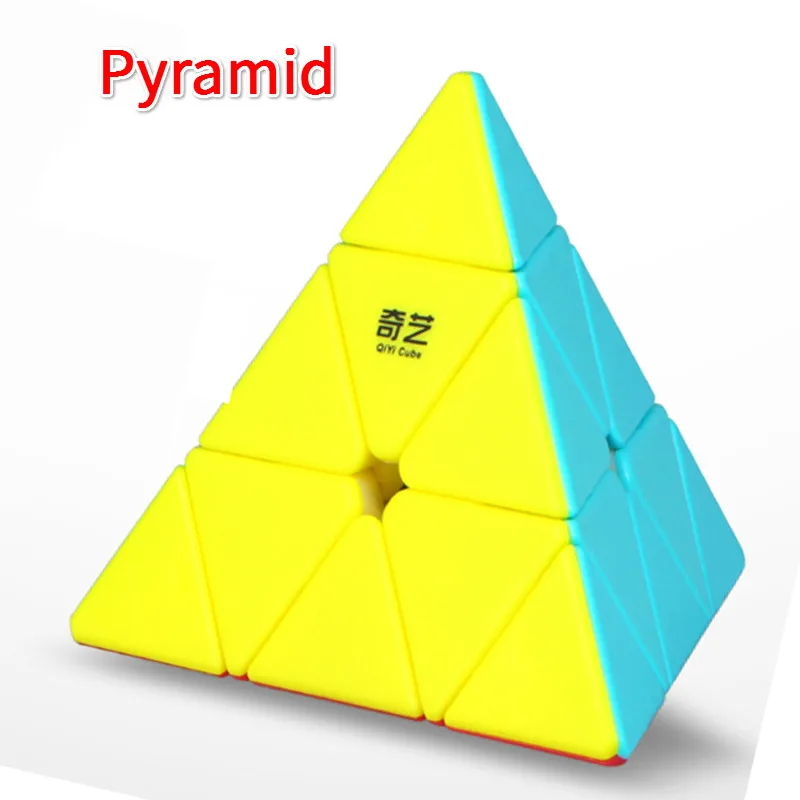 Куб магический Qiyi без наклеек 2x2x2 3x3x3 скоростной куб 4x4 5x5x5 наклон SQ-1 цилиндр