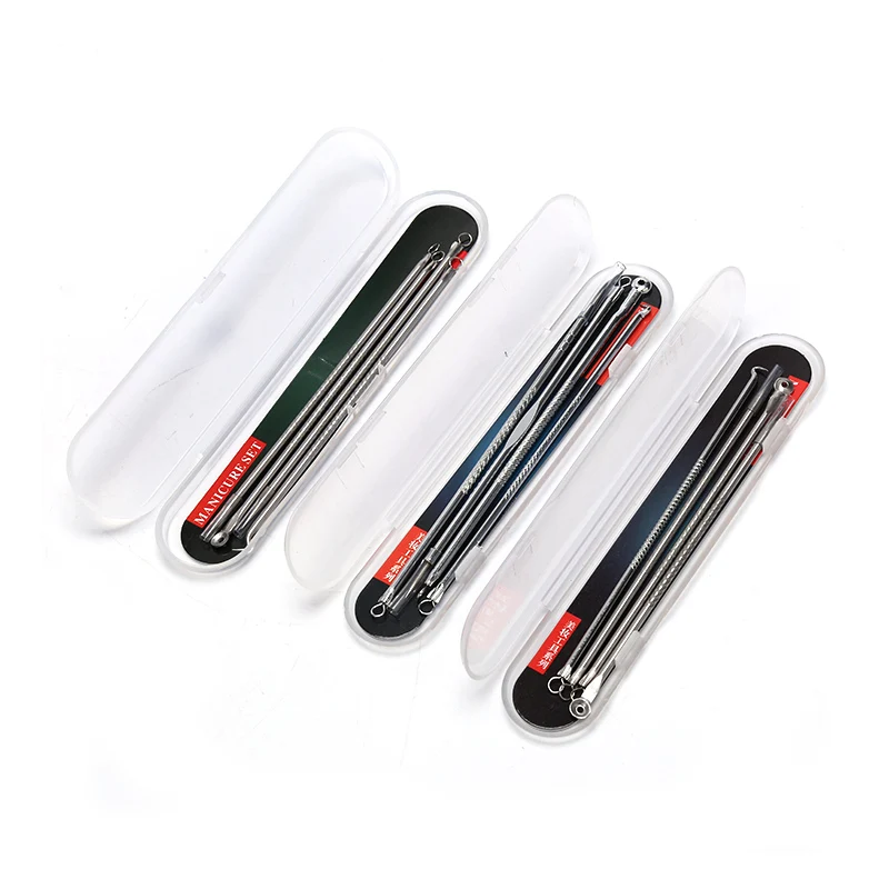 Инструмент для удаления черных точек 4 шт./компл. инструмент комедонов акне