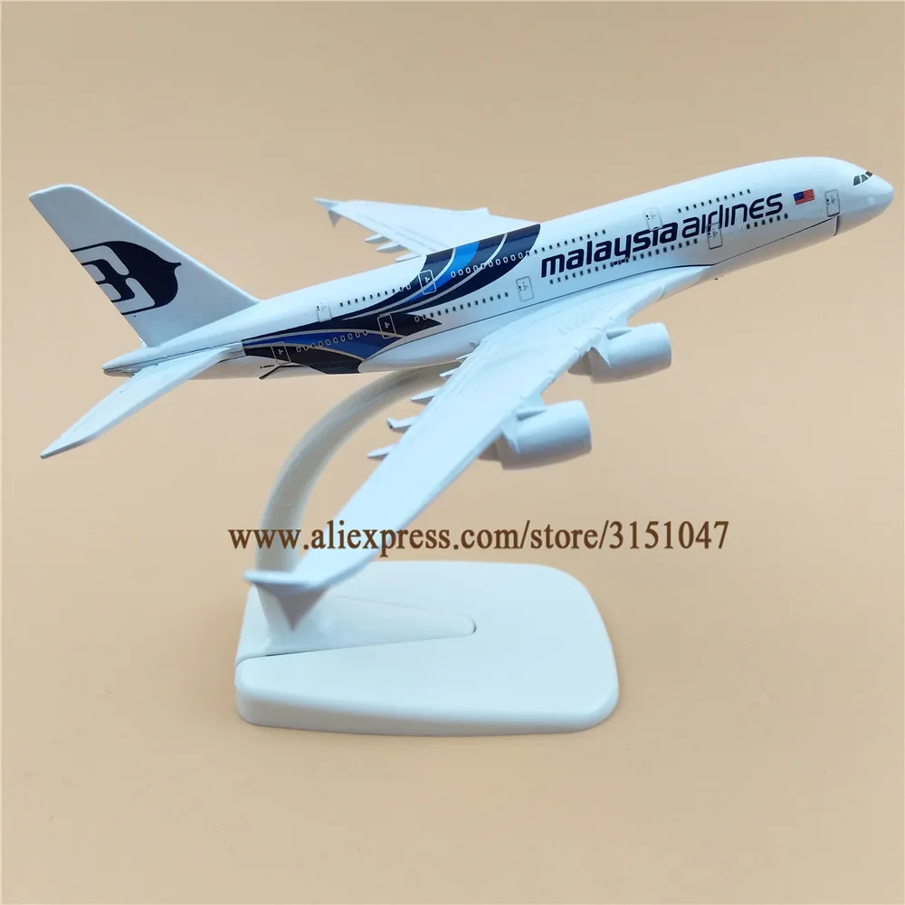 Новинка модель самолета из металлического сплава 16 см синяя модели летательных