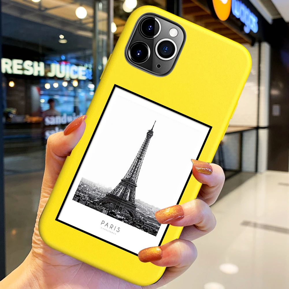 

Fashion Photo Paris Girl Pattern Phone Case for IPhone 6 6S 7 8 X XS XR 11 12 Pro Max SE 2020 Coque Funda Cover Funda Etui Capas