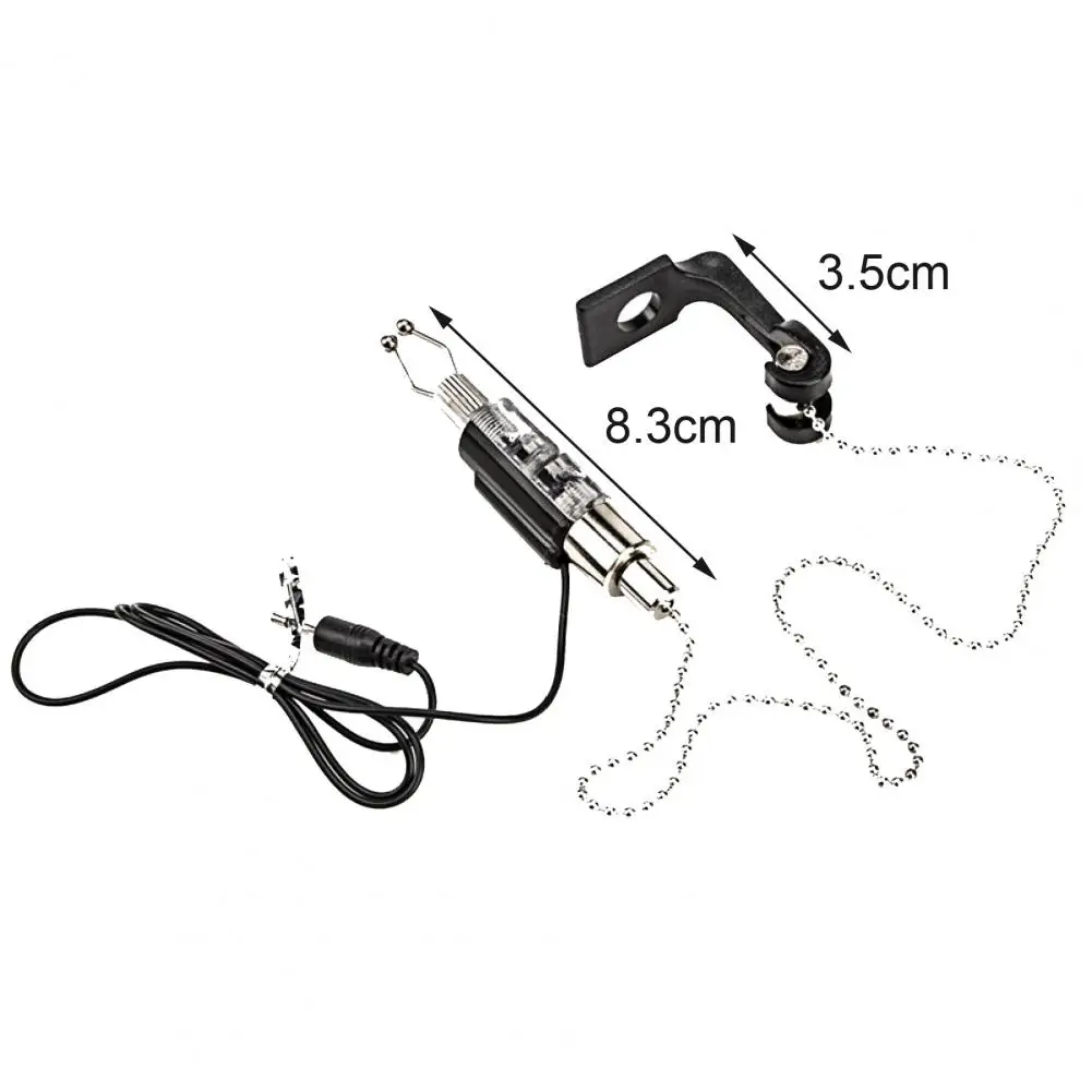 

Outdoor Fishing Stainless Steel Alarm Bite Swinger Signal Indicator Fish Tackle Tools pesca