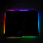 Материнская плата RGB задняя панель светильник излучающая задняя панель 5 в 3 контакта ARGB настольная декоративная лампа полосыMATXITX фоторамка