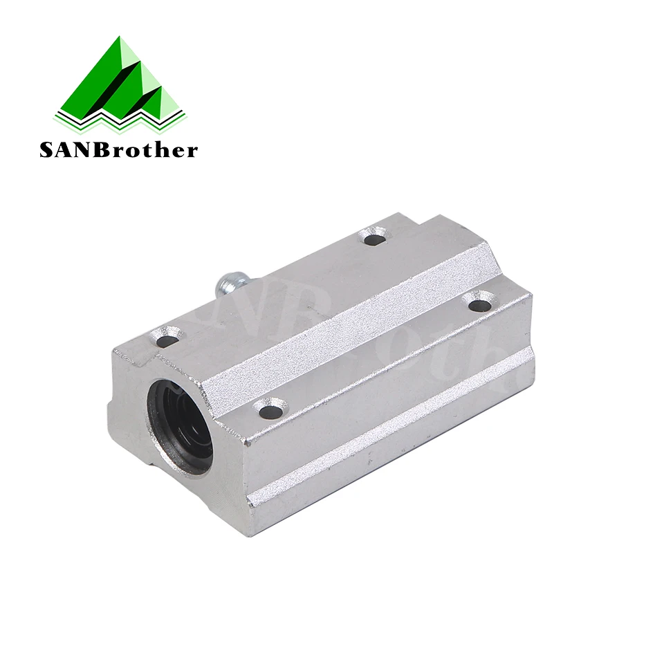 Втулка скользящего блока 4 шт. линейного движения шариковых подшипников SC8UU SCS8UU