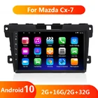 Автомагнитола 9 дюймов, 2 din, Android 9,1, Автомобильная Мультимедийная система для Mazda Cx-7 cx7 cx 7 2008-2015, GPS-навигация, стерео аудио плеер, система bose