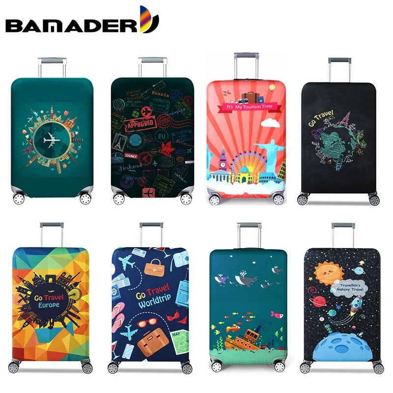 Защитный чехол для багажа BAMADER на колесиках пылезащитный утолщенный