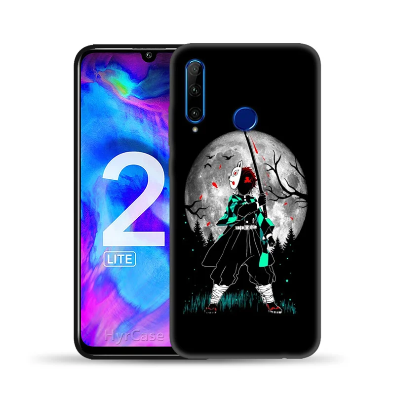huawei silicone case Demon Slayer Japan Anime Phone Case For Huawei Honor 30 20i 10i 30i 9X 8X 8C 10X Honor20 Mate 20 10 Lite Pro Soft Silicone Cover cute phone cases huawei