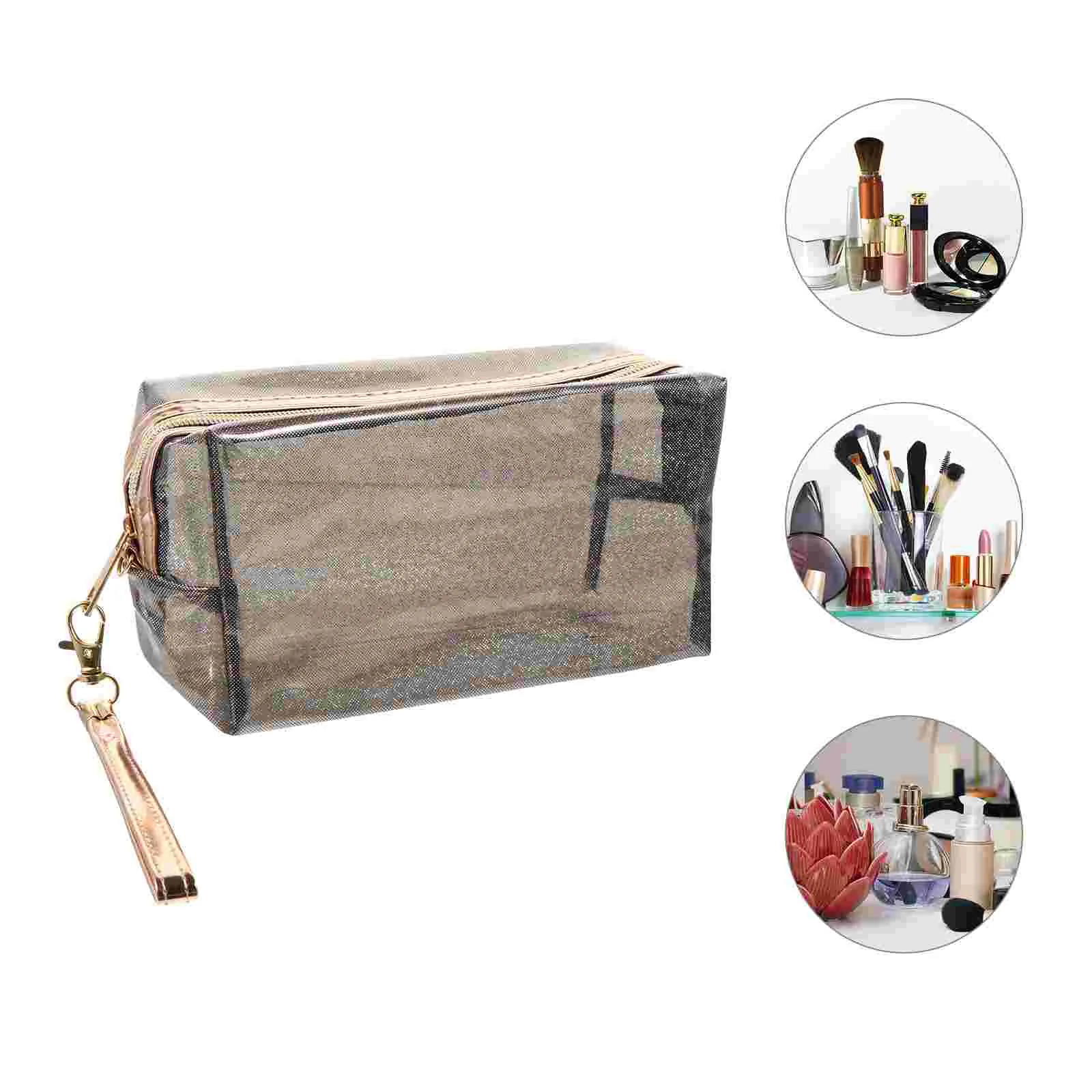 

1pc Multifunction Cosmetic Bag Waterproof Makeup Pouch Practical Washing Bag