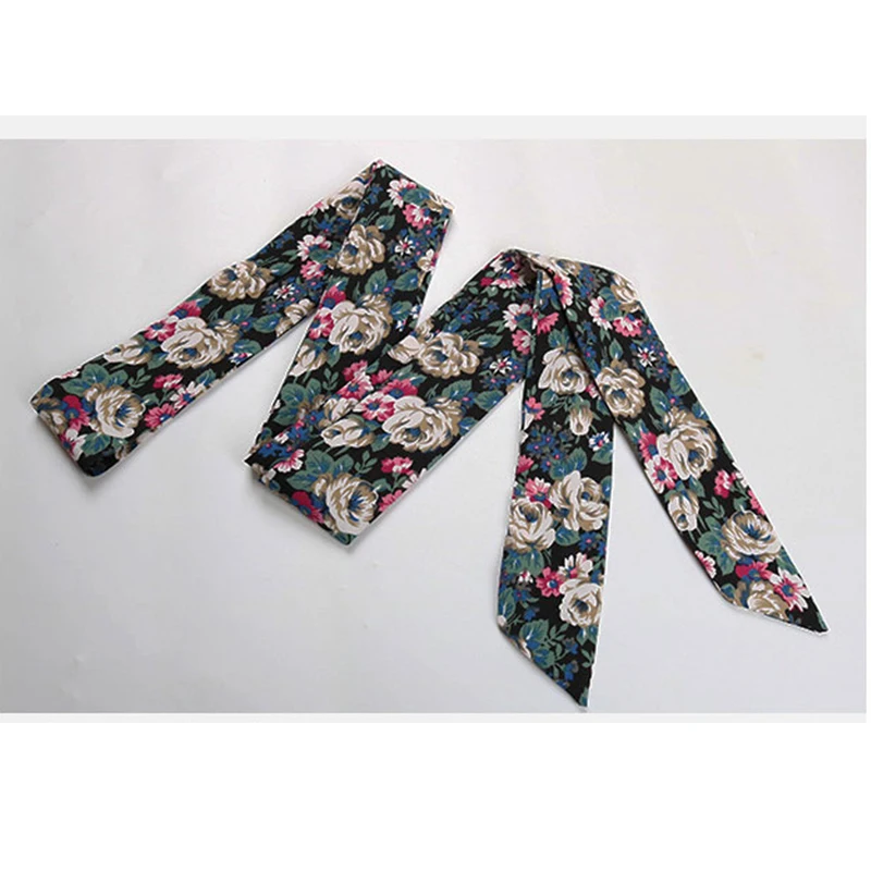 

Foridol Flare Sleeve Print Floral Long Dress Women Boho Spring Autumn Sash Casual Dress Elegant Ladies Dress 2020