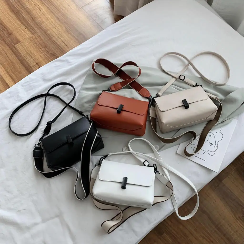 Crossbody Bags Luxury Shoulder Handbags Female Travel Fashion Solid Color Cross Body Bag Small Pu Leather for Women 2020 Lady