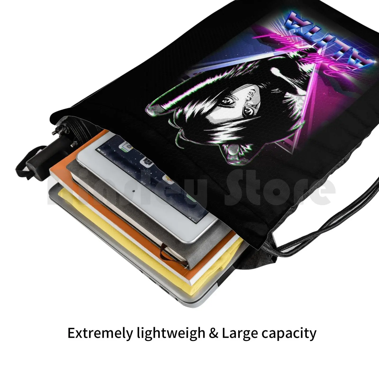 Рюкзак Nineties с изображением боевого ангела сумка на шнурке для верховой езды