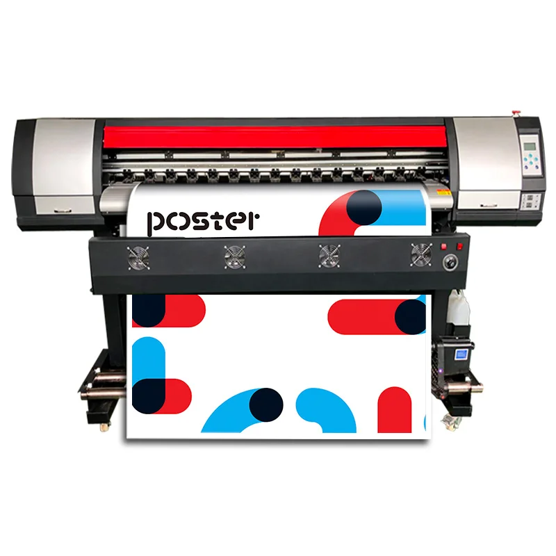 Внутренний широкоформатный принтер 6 футов Одна Головка 4720 высокая скорость 1800