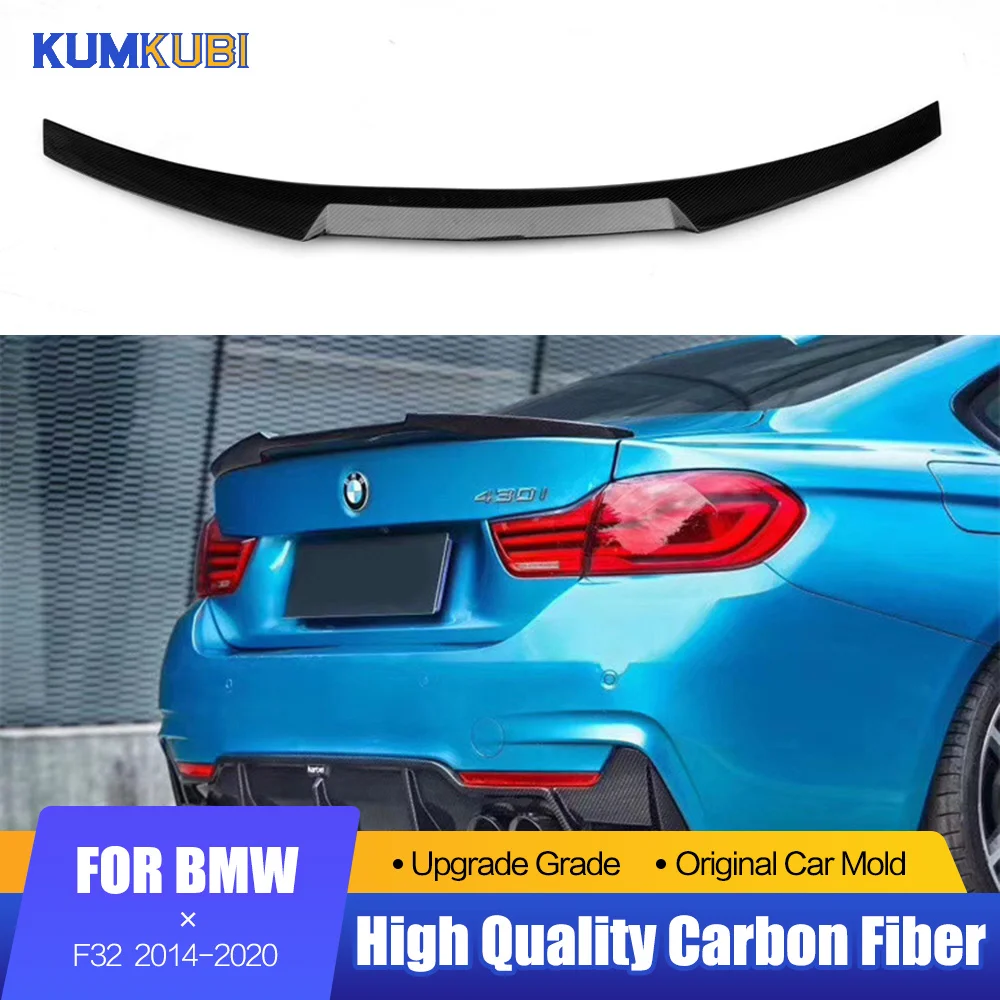 

M4 Style F32 Carbon Fiber Spoiler Rear Roof Wing Trunk Lip Wing For BMW F32 4 Series 2 Door Coupe F32 2014 -2020 420i 428i 430i