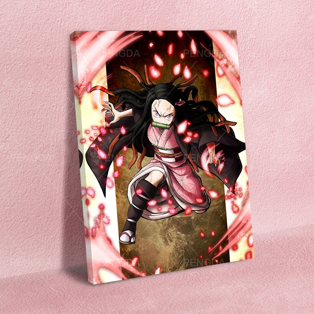 Домашний Декоративный холст с аниме девушкой зола японские HD-принты картины