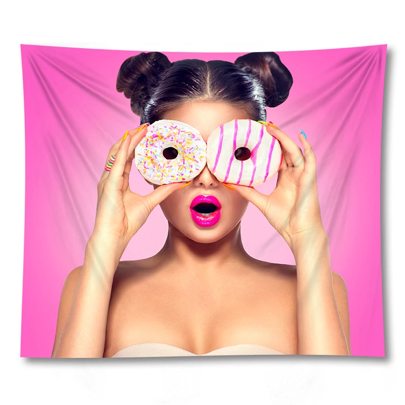 Современный гобелены для девочек полиэстер Гостиная Спальня домашний декор