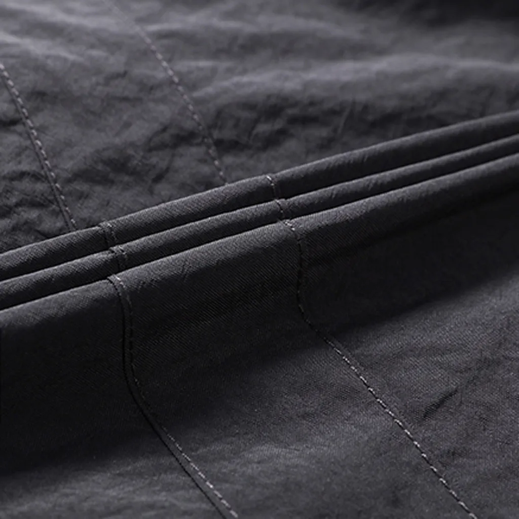 Мужские куртки пальто мужская повседневная модная однотонная толстовка на