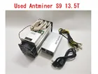 Бу AntMiner S9 13,5 T с блоком питания, Биткоин, BTC, BCH Майнер лучше, чем WhatsMiner M3 M20S, M30S, Antminer Ebit, E9, Avalon 841
