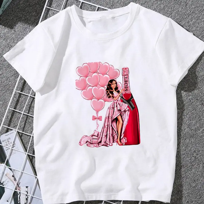 

Женская футболка, в стиле Харадзюку, повседневная, женская летняя футболка