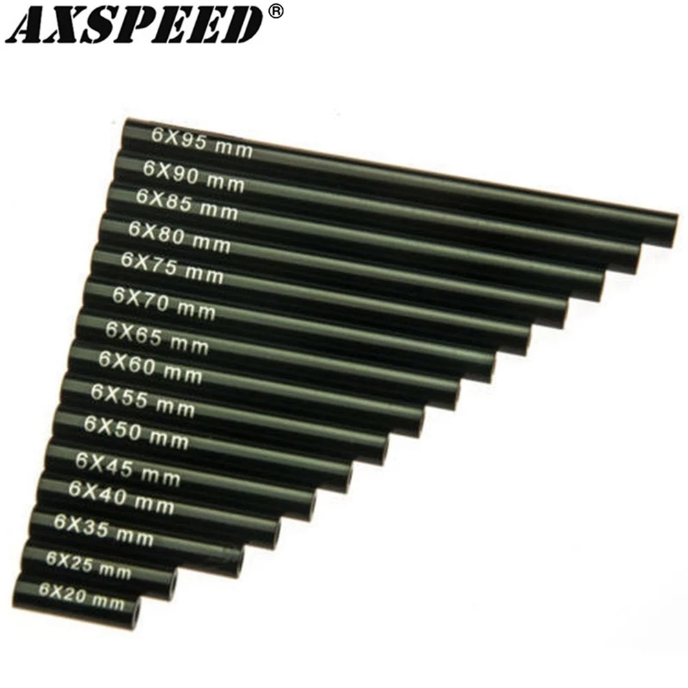 

AXSPEED 17PCS Metal Link Rod Linkages Kit 20-100mm for 1/10 RC Crawler Car Axial SCX10 CC01 AX10 F350 D90 CX10 Upgrade Parts