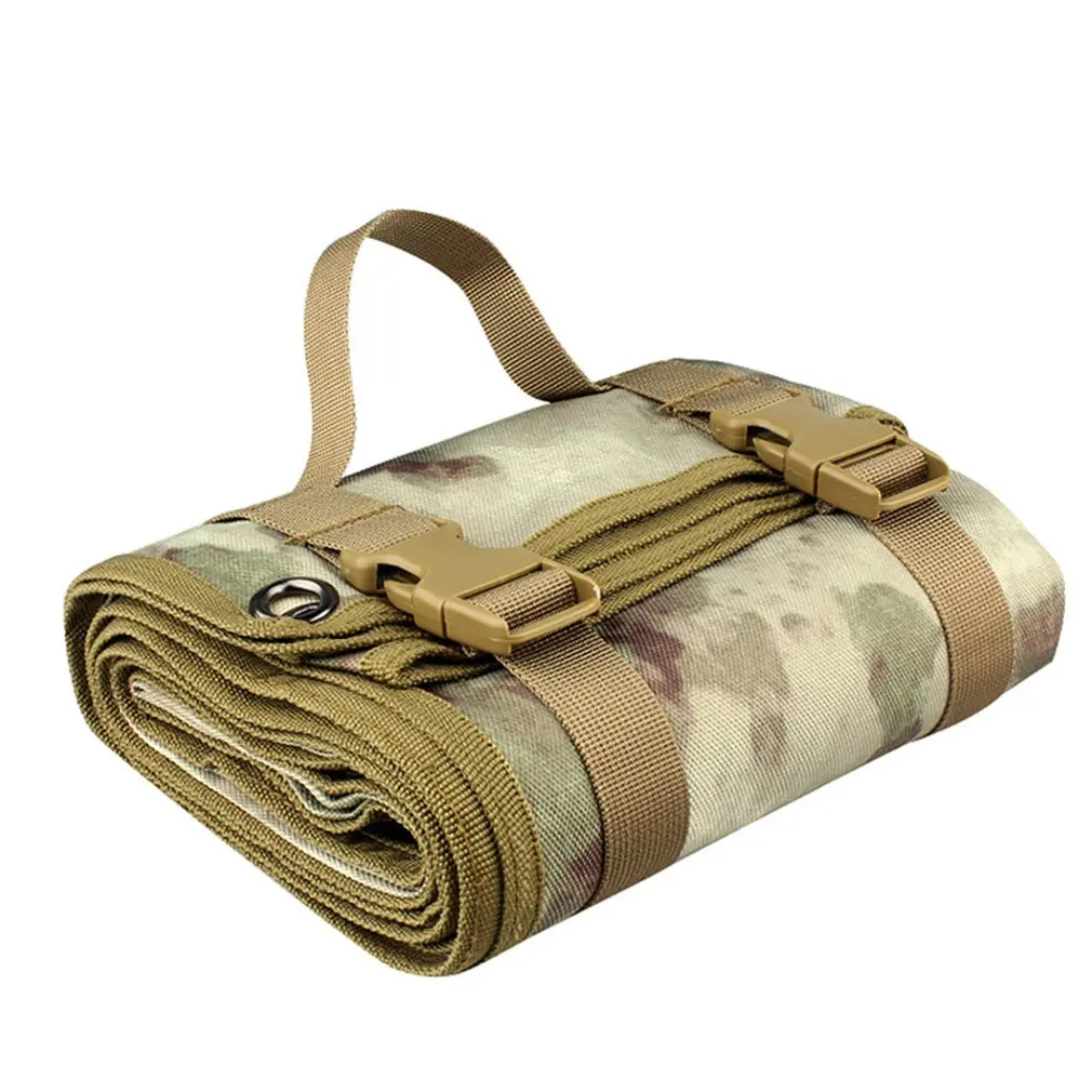 

Outdoor Practical Roll-Up Shooting Mat Waterproof Lightweight Nylon Cloth Outdoor Hunting Non-padded Mat for Rifle Gun Shot gun
