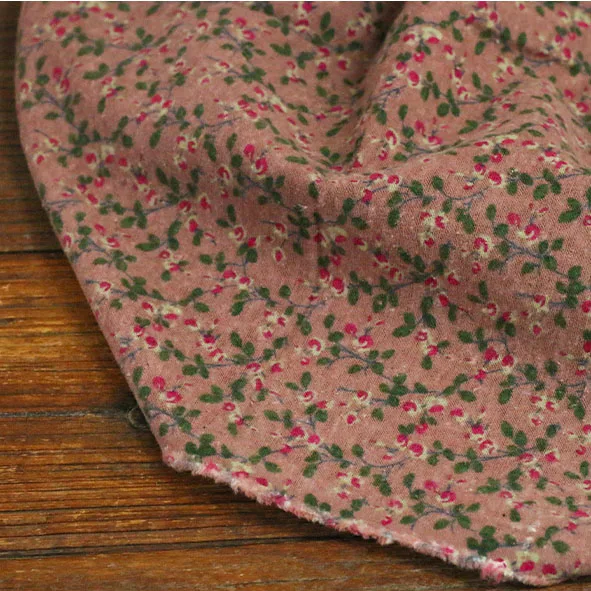 

One meter high quality cotton telas Light luxury sanding tissu Women's dress made of children's clothing DIY fabric