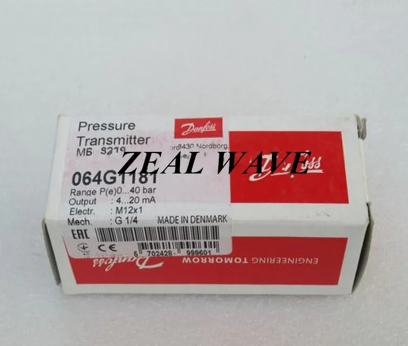 

Новый оригинальный датчик давления Danfoss MBS1250 063g1832 0-100bar