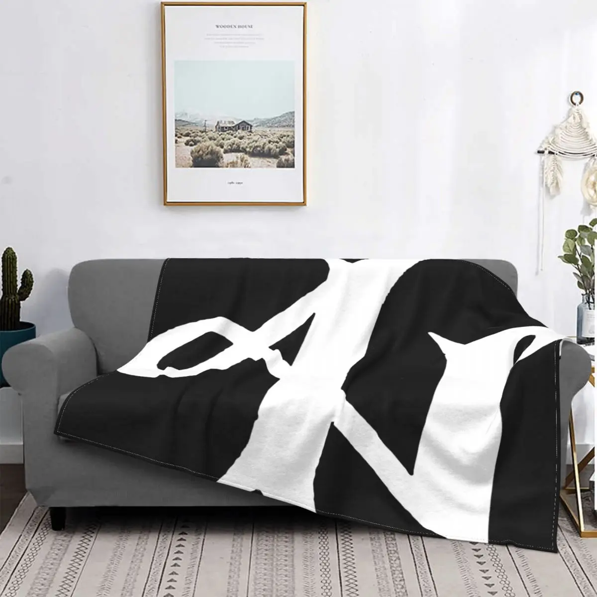 

Camiseta Negra Adexe Y Nau Logo, colcha a cuadros para cama, sofa, fundas de Winter, 150